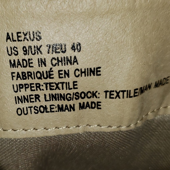 Alexus by shoedazzle, Beige faux suede calf boots - Picture 6 of 8